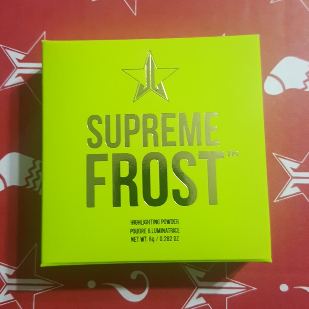 jeffree star supreme frost caramel kiss